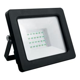 Прожектор светодиодный, 2835SMD, 30W зеленый AC220V/50Hz IP65, черный, LL-903 Feron